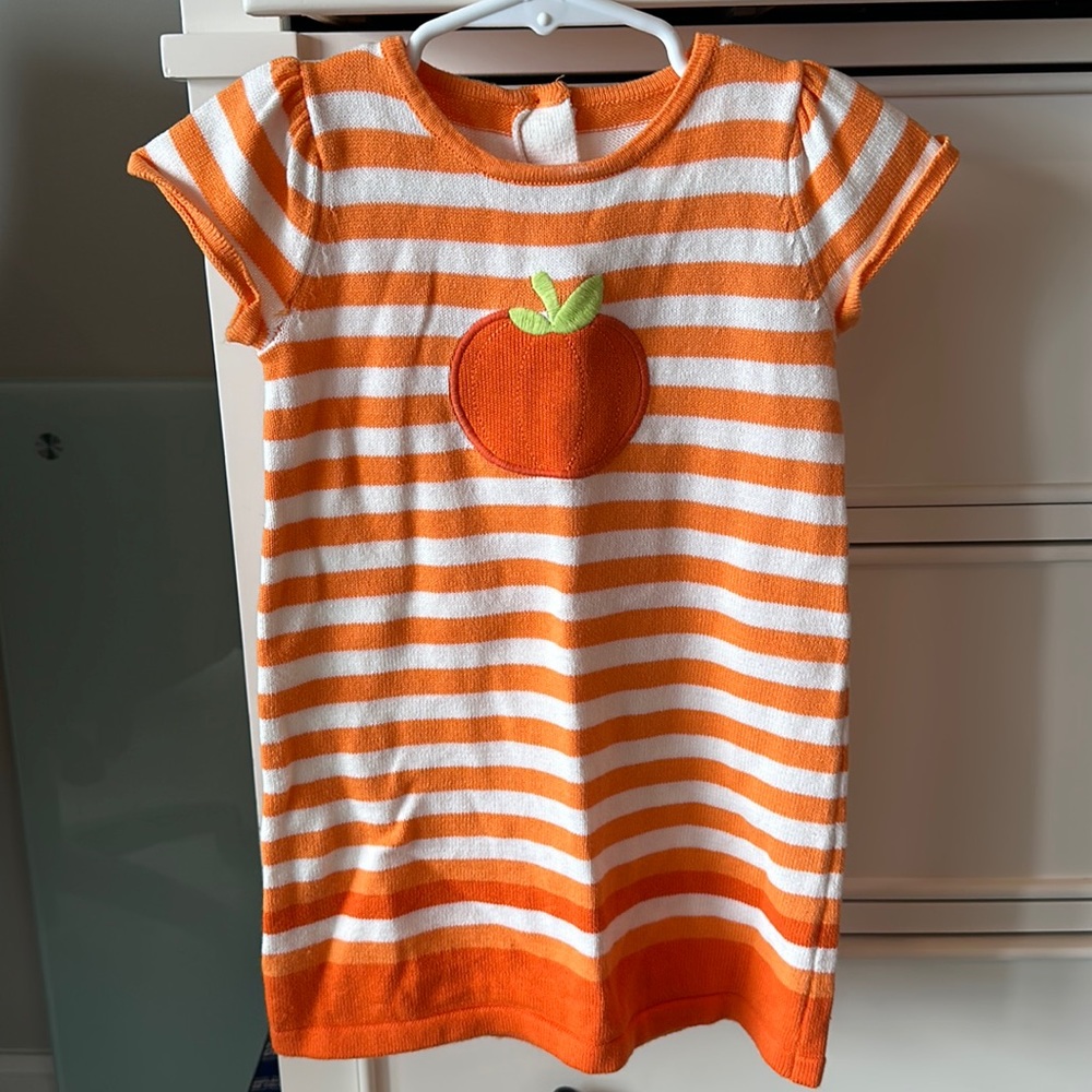 Toddler dress - fall colors